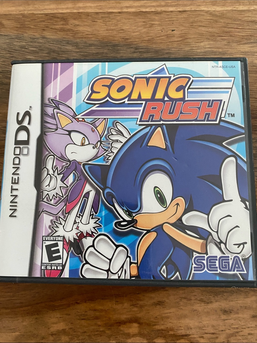 Sonic Rush Nintendo DS Game - Blue